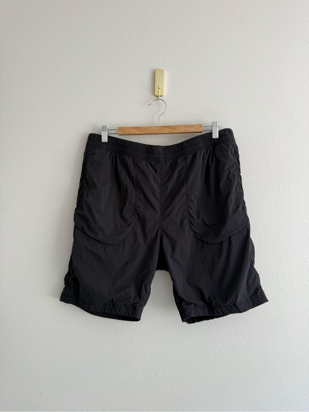 Relwen black Drawstring Shorts 8” men’s Sz L